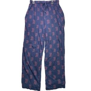 Boston Red Sox Pants Mens Small Pajama Lounge AOP Leisure MLB Baseball Casual